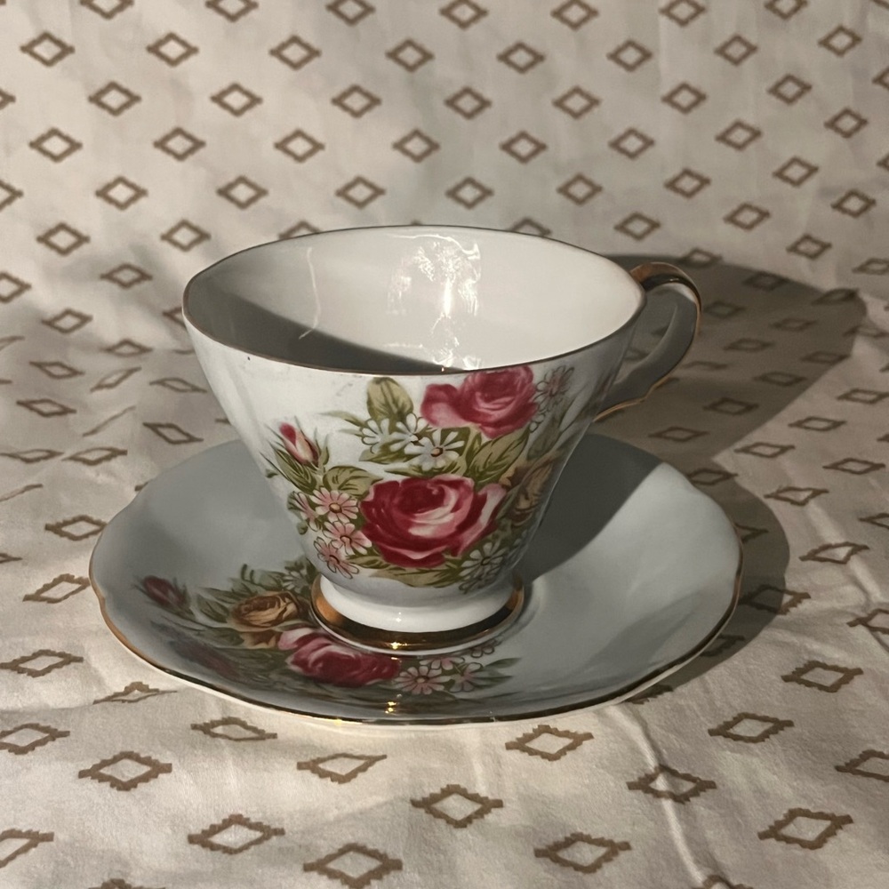 Ceramic Art with Floral Design